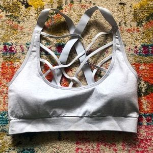 Victoria’s Secret strappy front sports bra